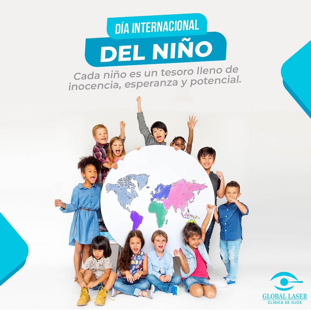 🌟👦👧 ¡Feliz día del niño! 💖... - Clínica de Ojos Global Laser | Facebook