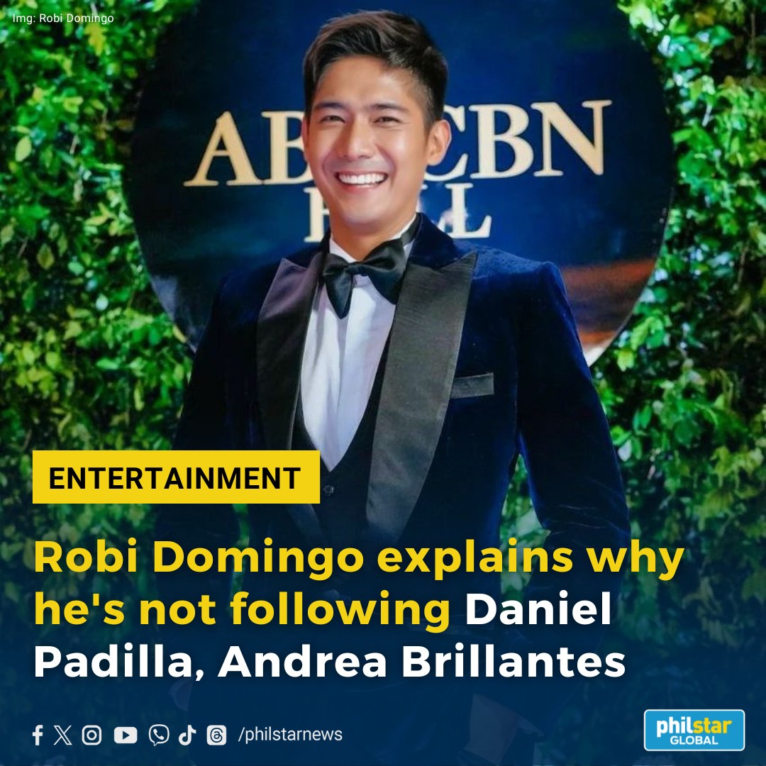 Philstar.com - TV host Robi Domingo said that he's friends with Daniel ...