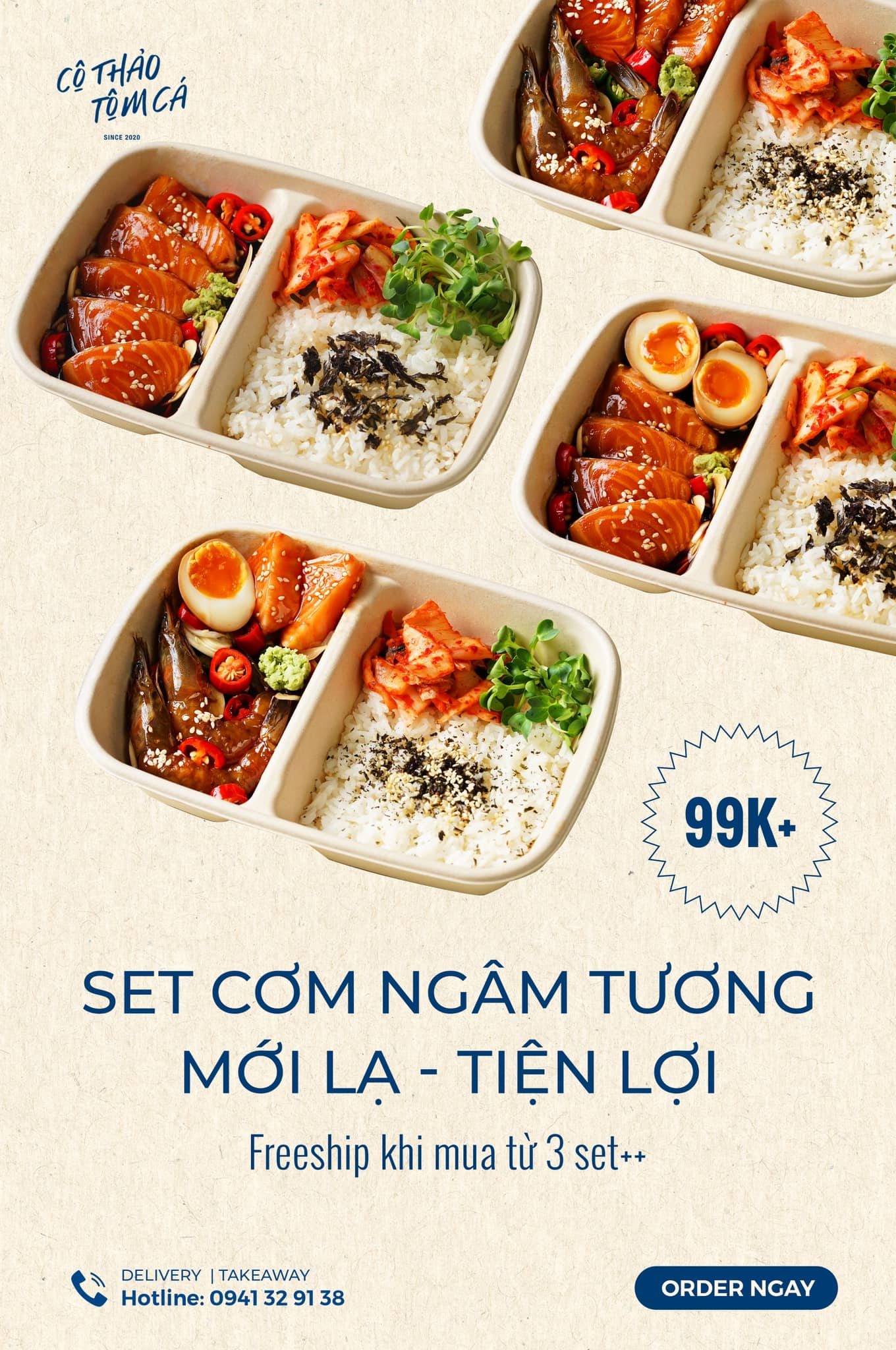 HƠN 50.000 SET CƠM... - Cô Thảo Tôm Cá - Cá Hồi Ngâm Tương | Facebook