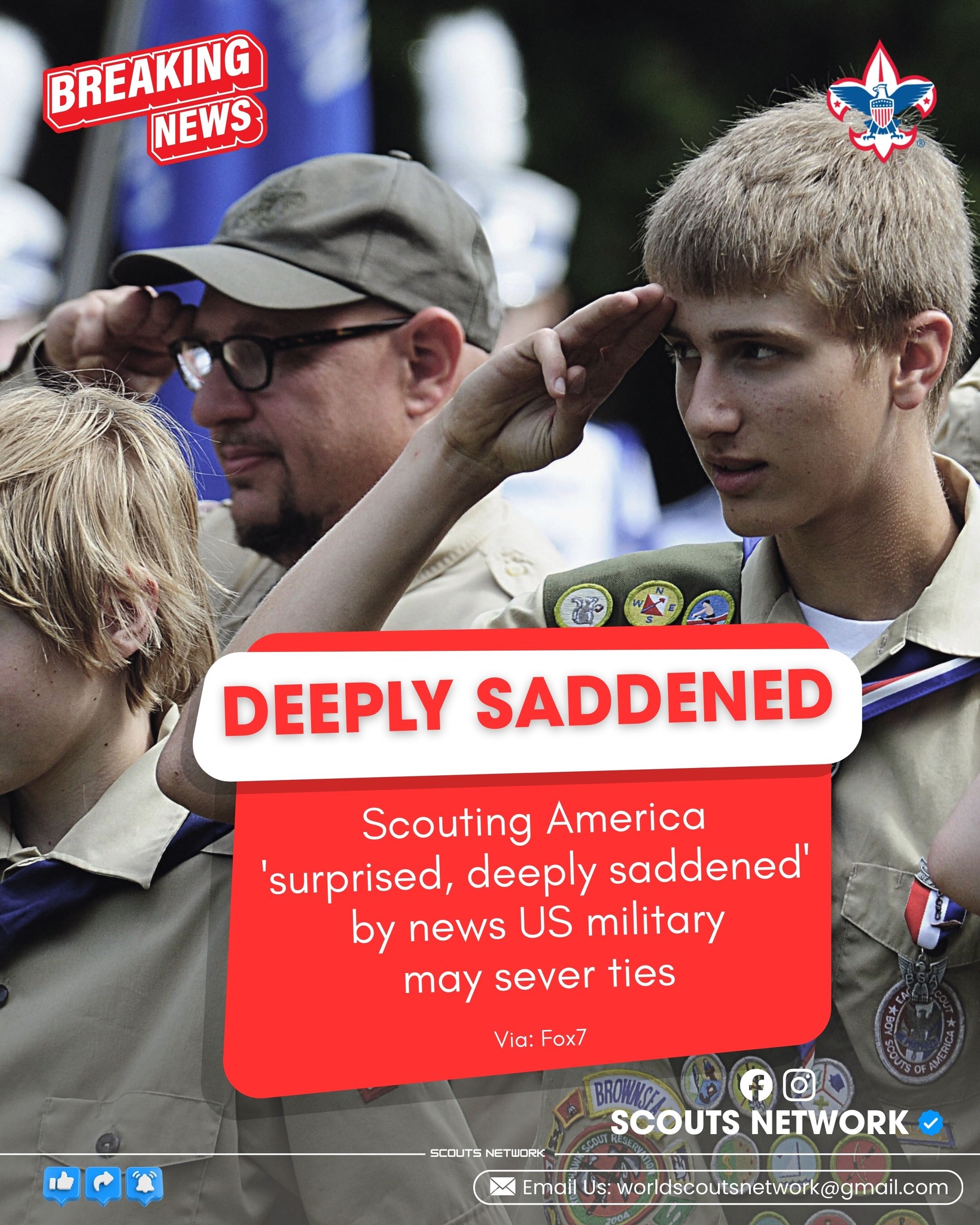 Scouts Network - Shockwaves as Pentagon Moves to End... | Facebook