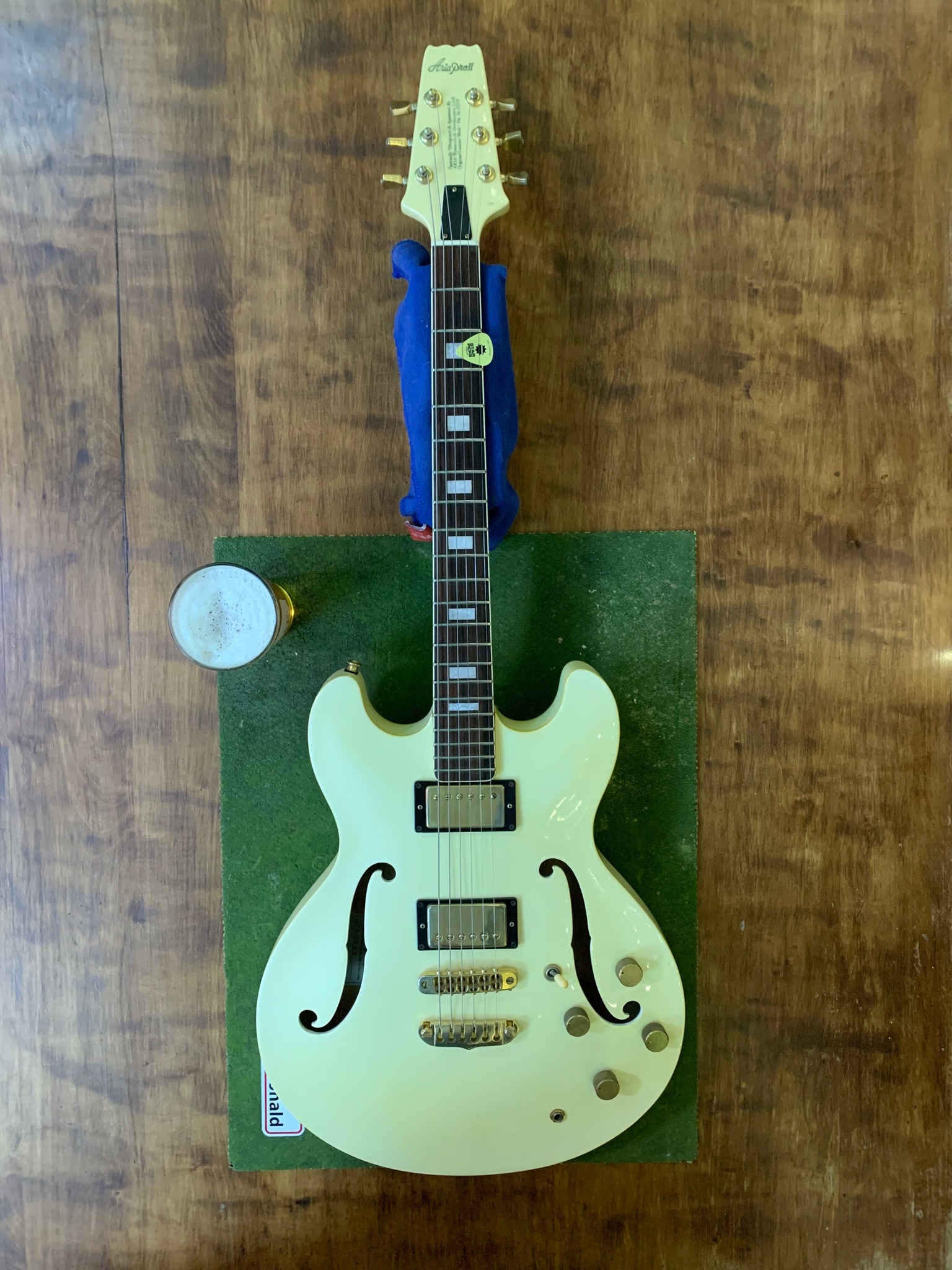 Aria Pro II TA-55 guitar history and information?