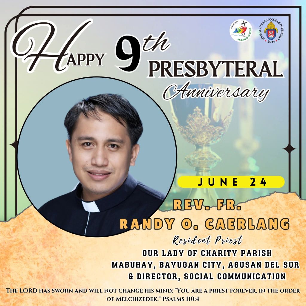 Happy 9th Presbyteral Anniversary to our beloved Social Communications ...