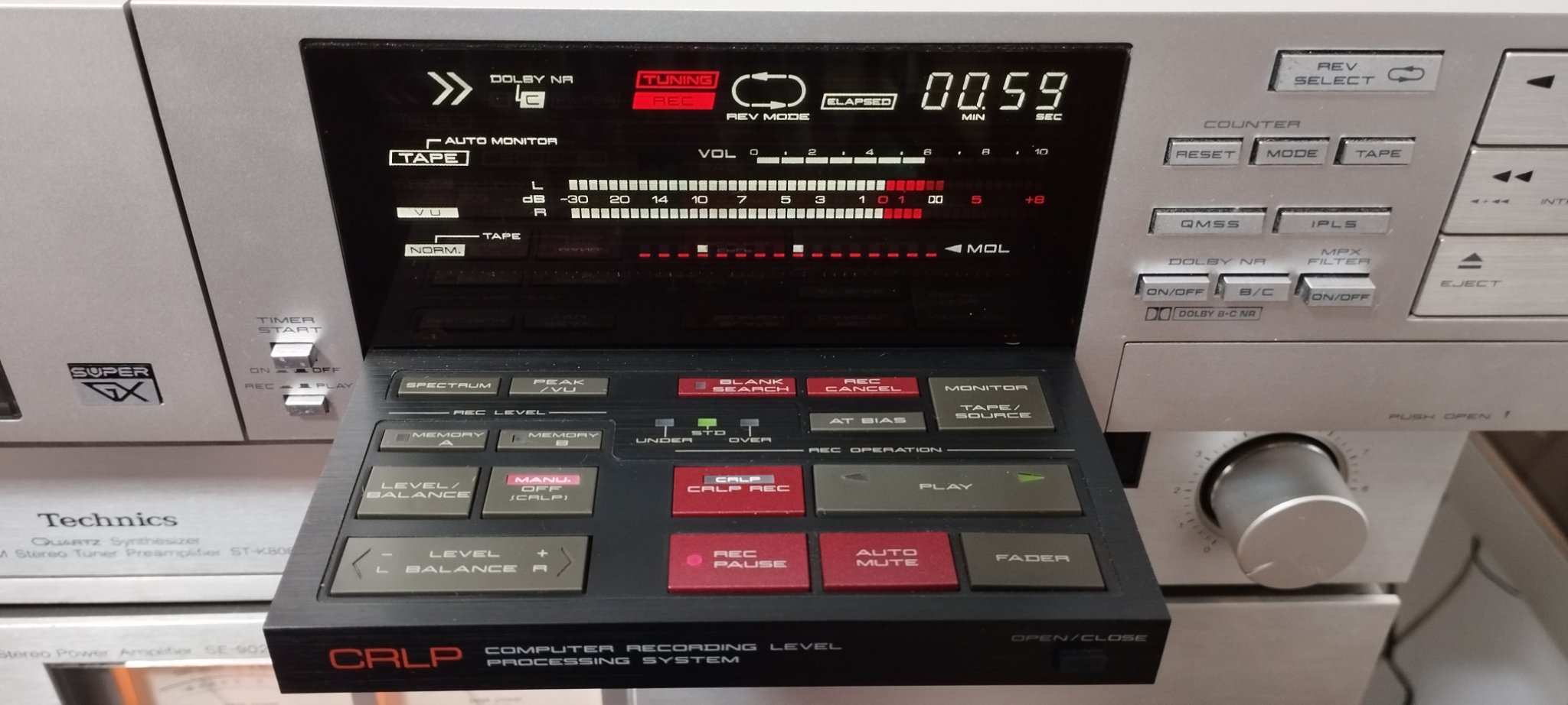 Akai GX-F60R cassette deck specifications