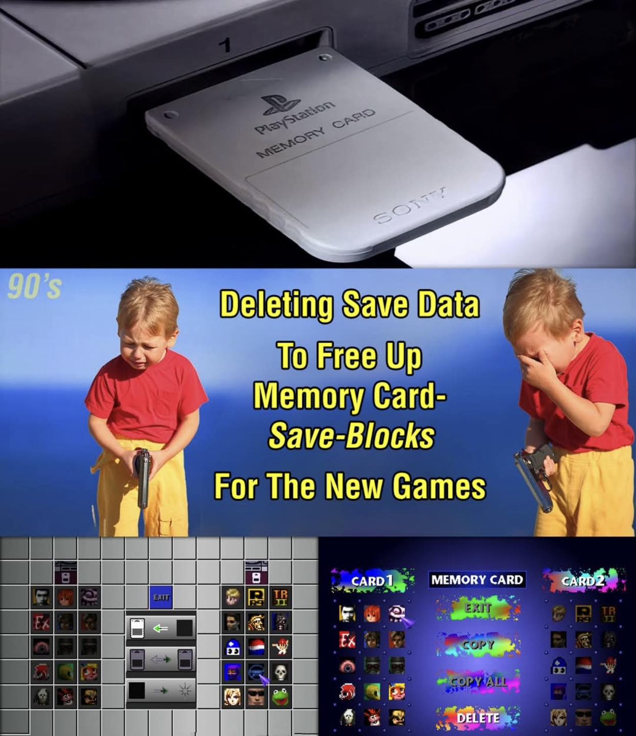 Gaming memes - The heartbreak of deleting game saves 😭💔 | Facebook