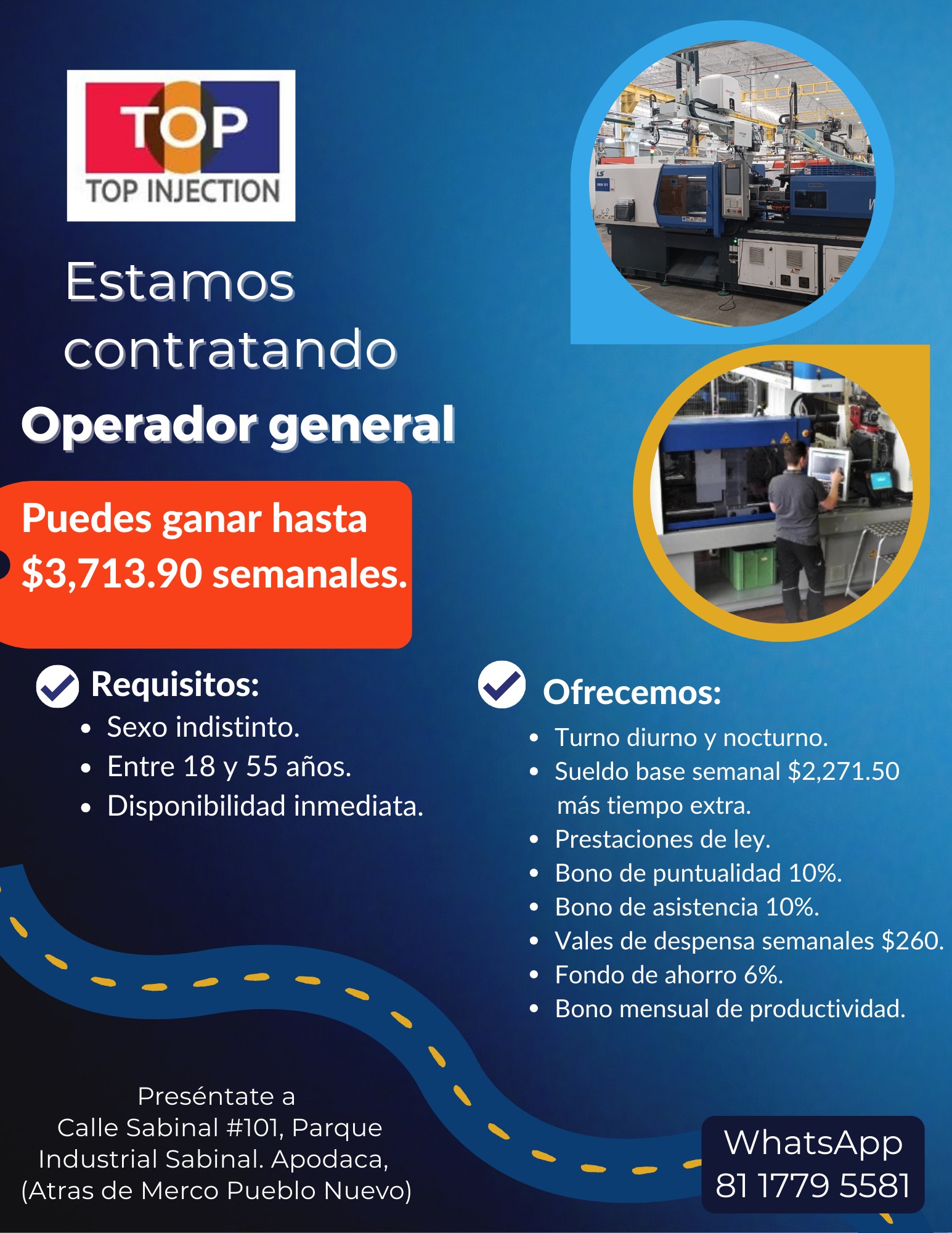 Top Injection RUEF | Apodaca