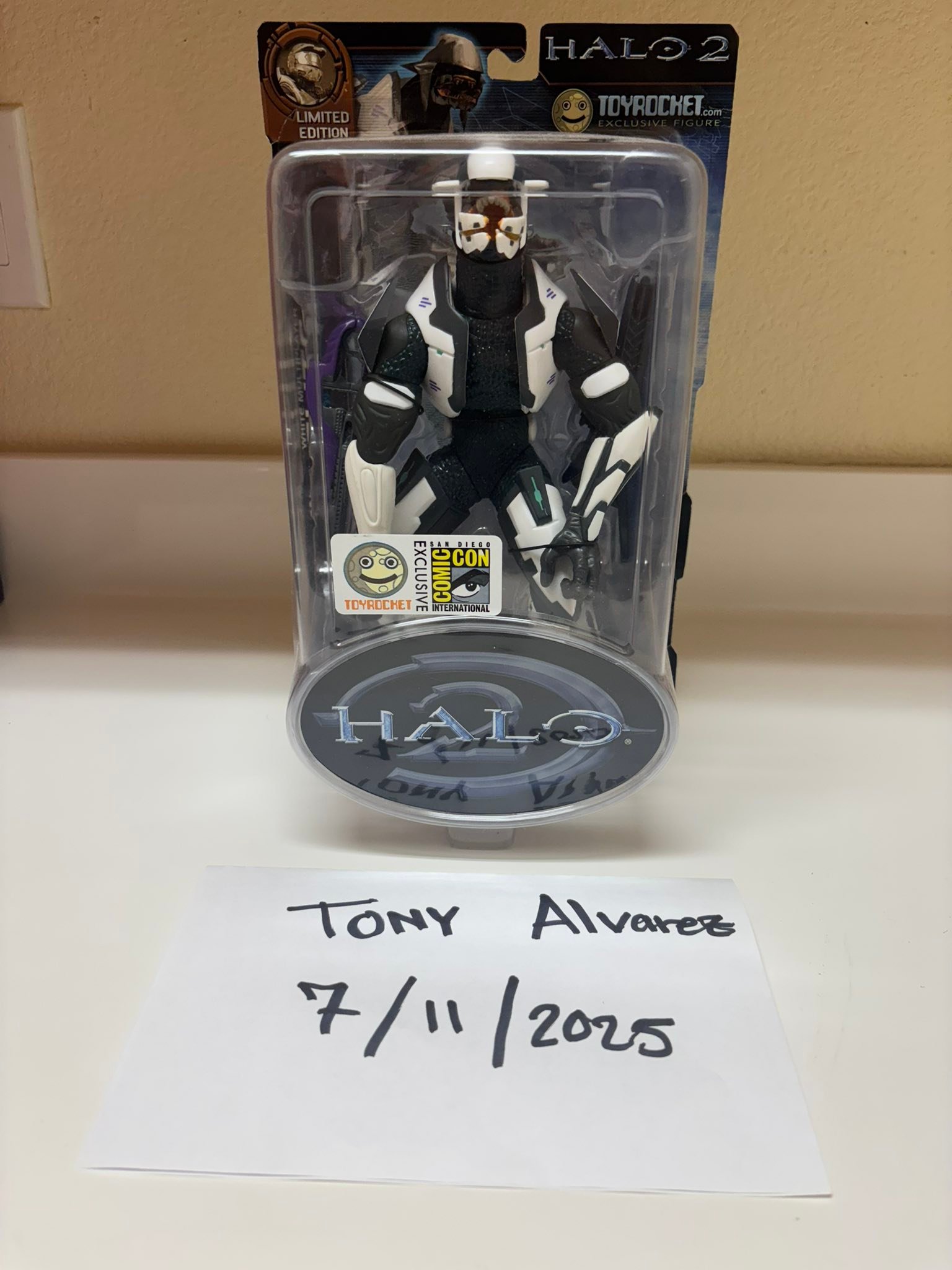 Halo action figure collection for sale including Joyride brand 