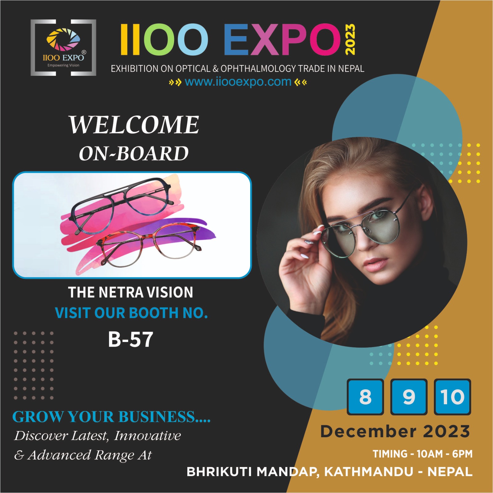 IIOO - We are delighted to welcome THE NETRA VISION on board as an ...