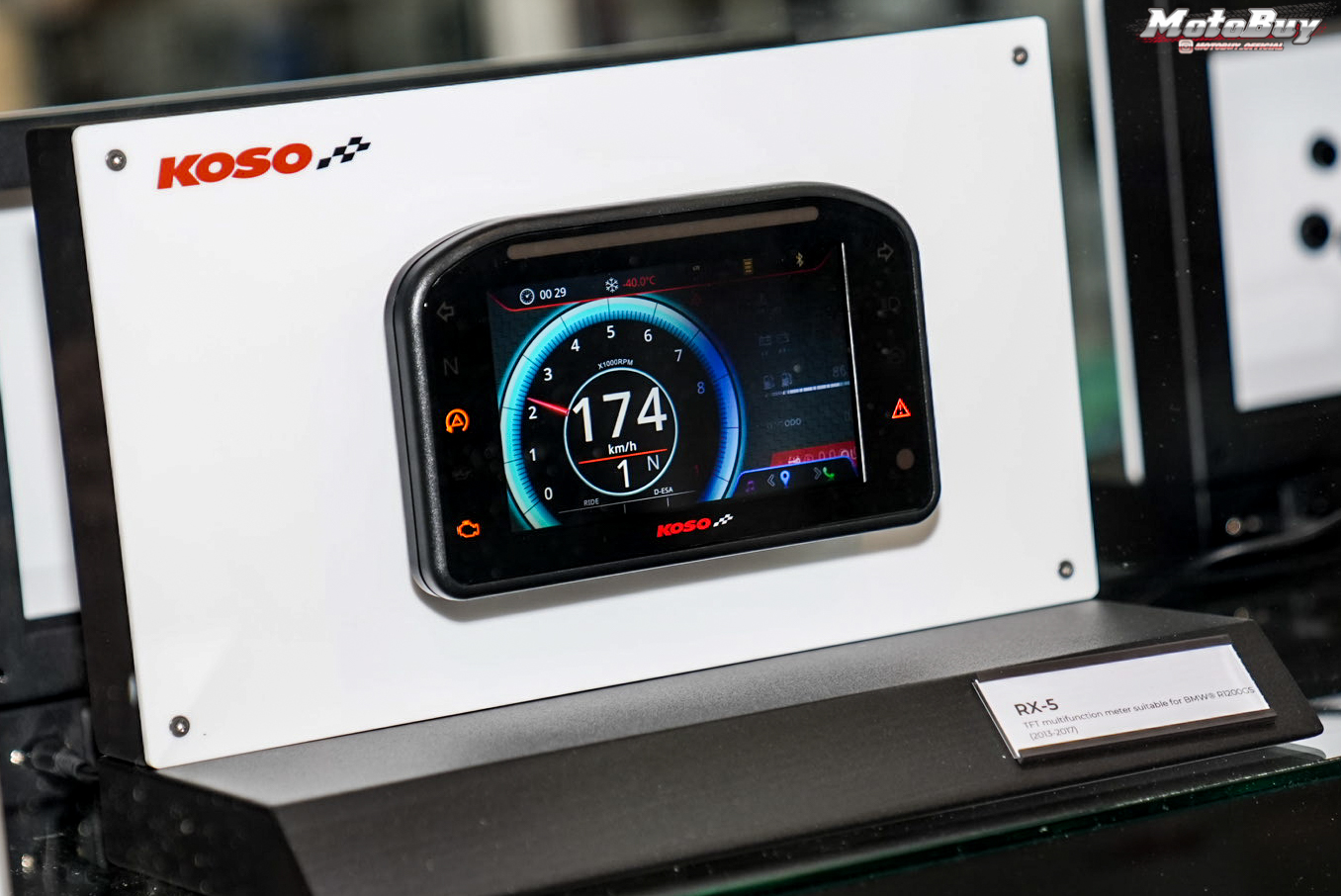 MotoBuy 專業摩托情報 - KOSO全新各式儀表～ RX-4、RX-5、RX-6、RX-7 什麼？加熱握把？...