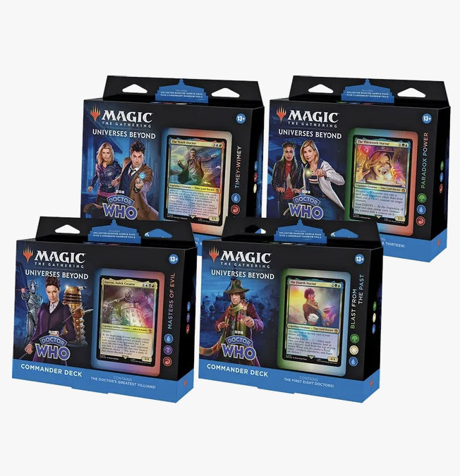 mtg doctor who commander deck lists Magic The Gathering: Who: Decks Rankings for All 76 Doctor