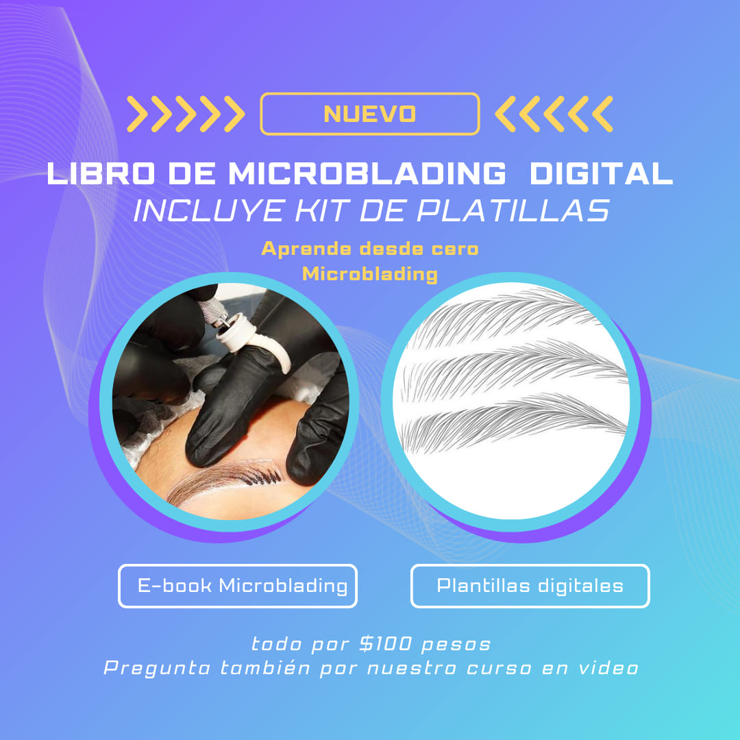Aprende Belleza - 🌟Nuevo libro digital de Microblading...
