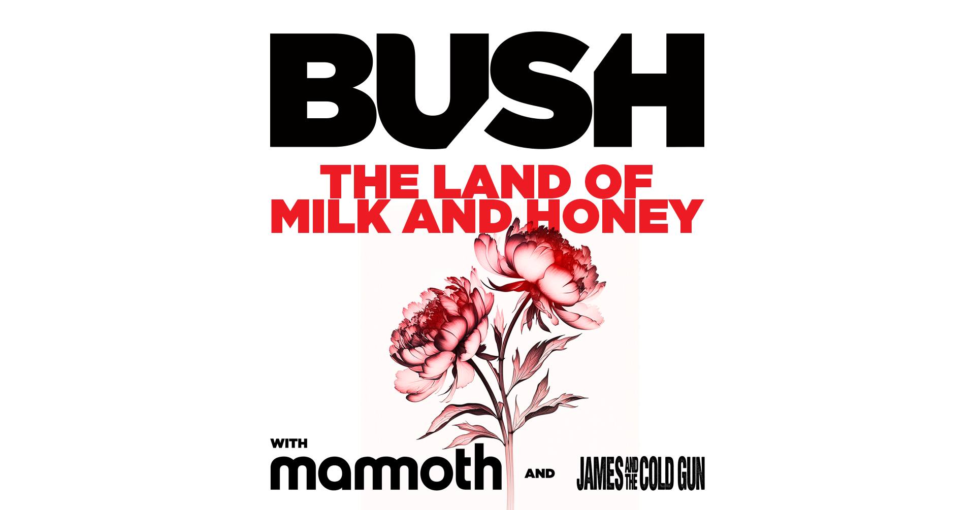 Bush - The Land of Milk and Honey Tour