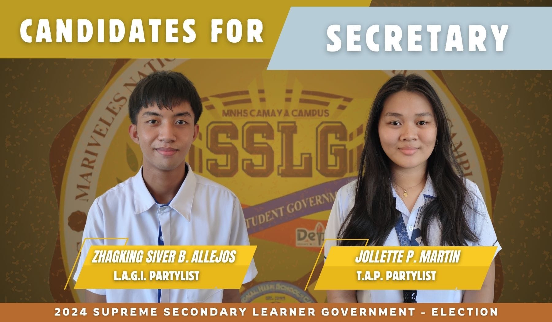 🎉 Introducing the candidates for the Supreme Secondary Learners ...
