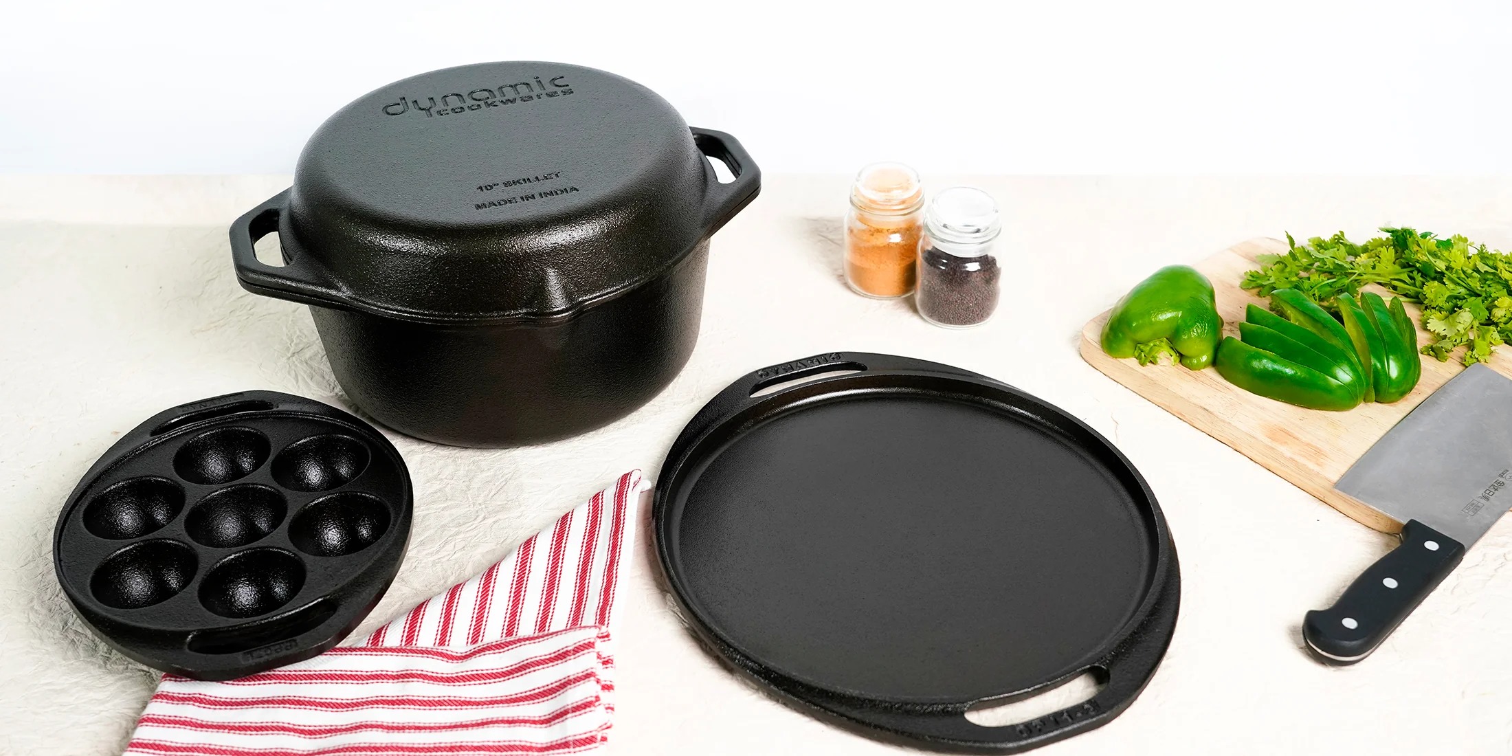 Dynamic Carbon Steel and Cast Iron Cookware | Coimbatore