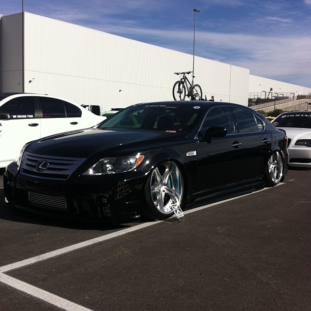 WEDS Wheels North America - 2013 SEMA Lexus LS w Aimgain VIP GT kit and ...