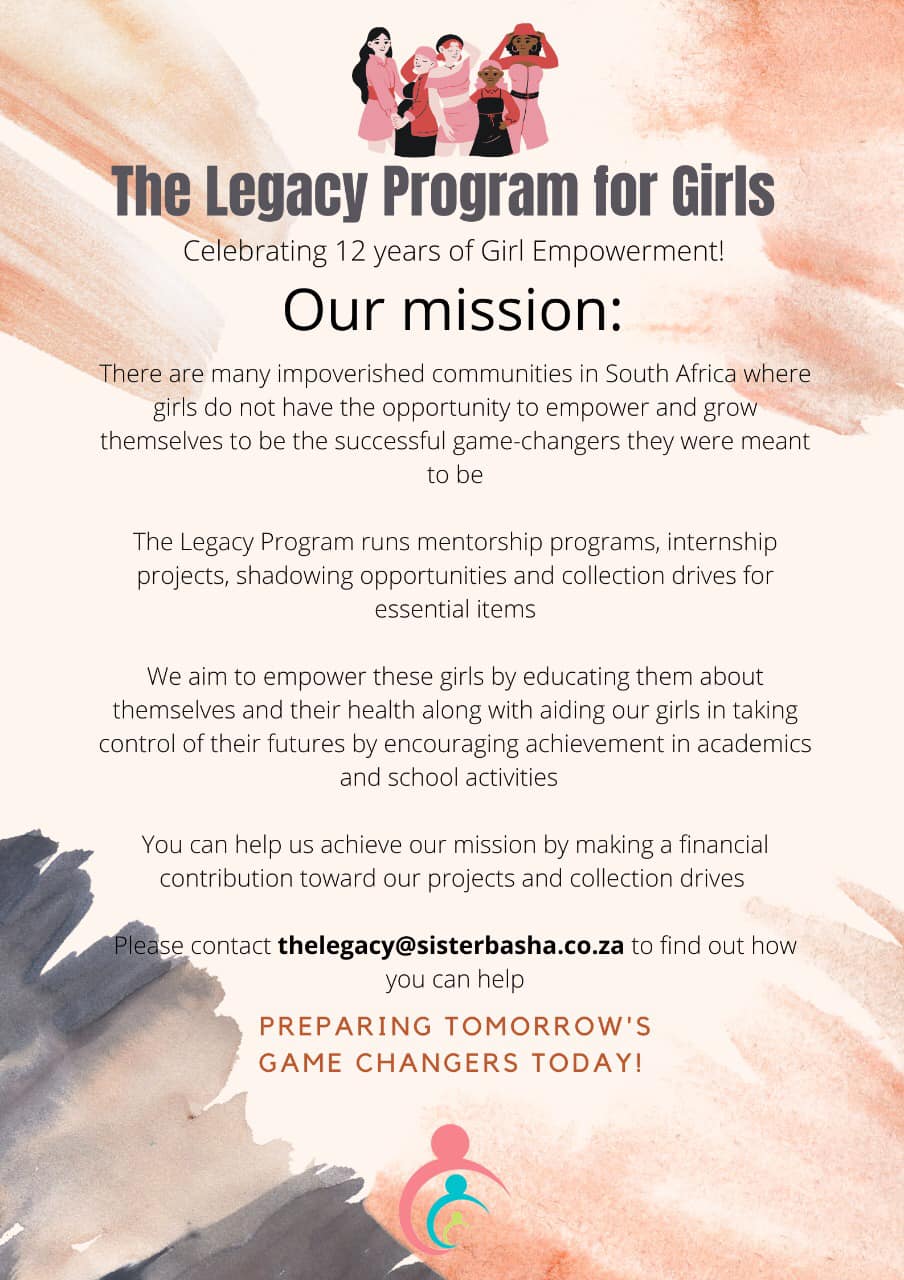 The Legacy Program for Girls... - Sister Basha CSI | Facebook