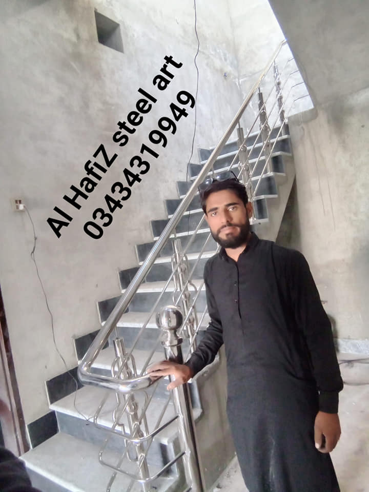 Hafiz and steel workers