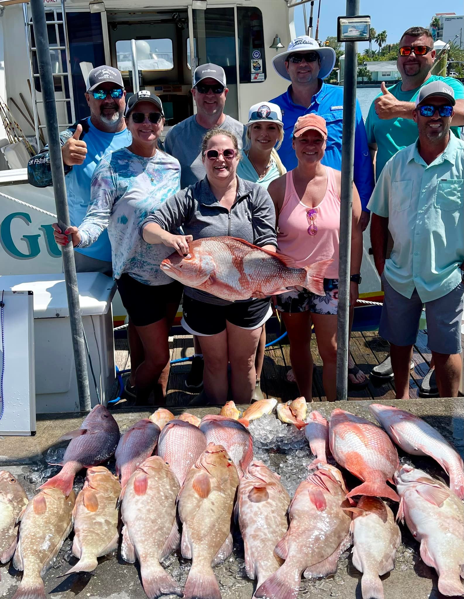 Capt Brad and Kyle had a... - Gulfstream Fishing Charters