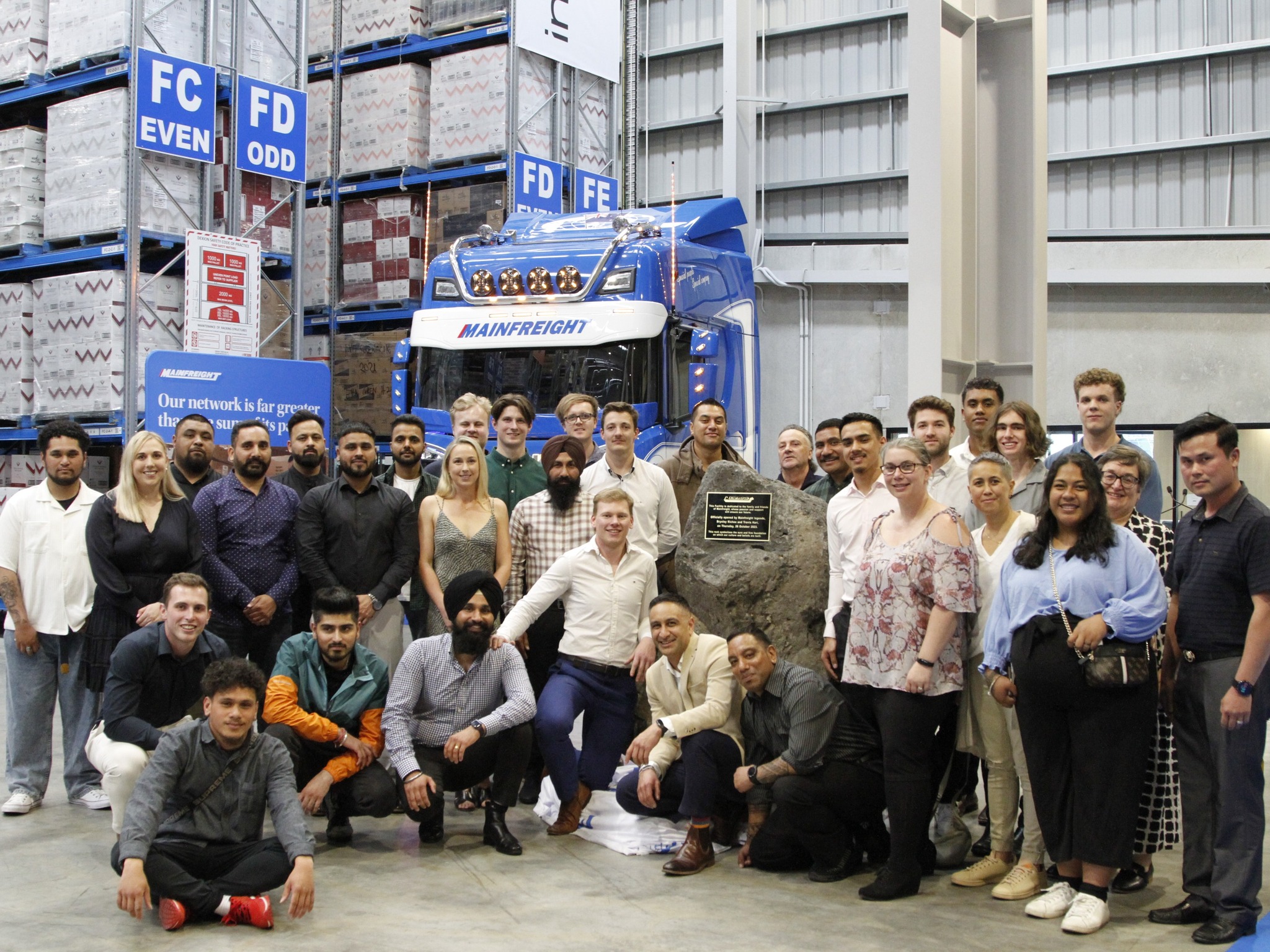 Mainfreight - The official branch opening of Mainfreight... | Facebook