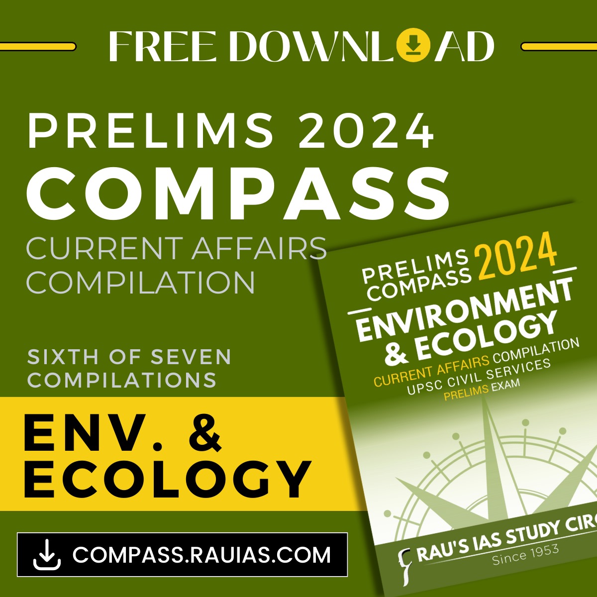 Rau's - 🎯 Rau's IAS Prelims Compass 2024 Comprehensive compilation of ...