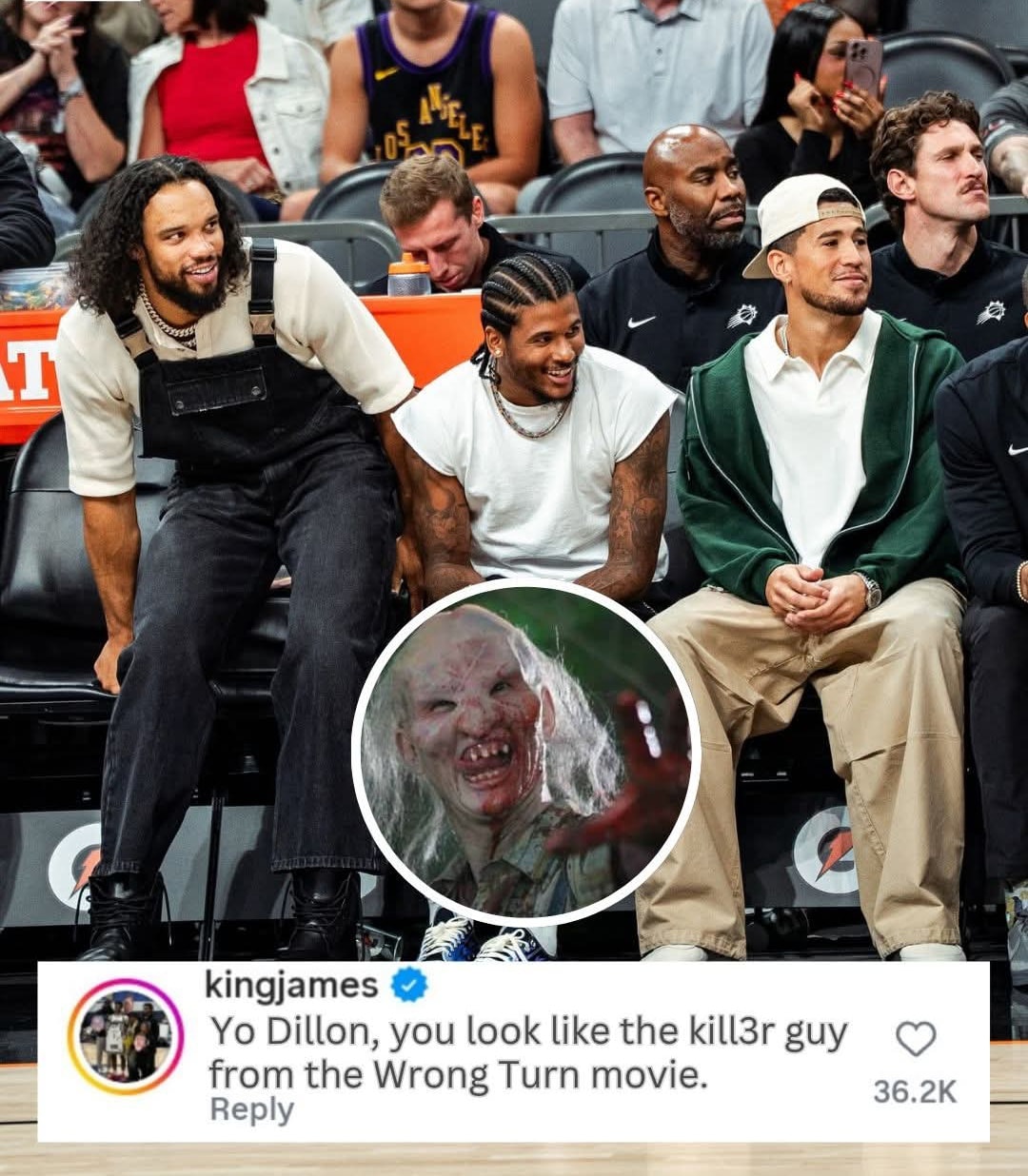 NBA Tambayan - LeBron James laughed about Dillon Brooks... | Facebook