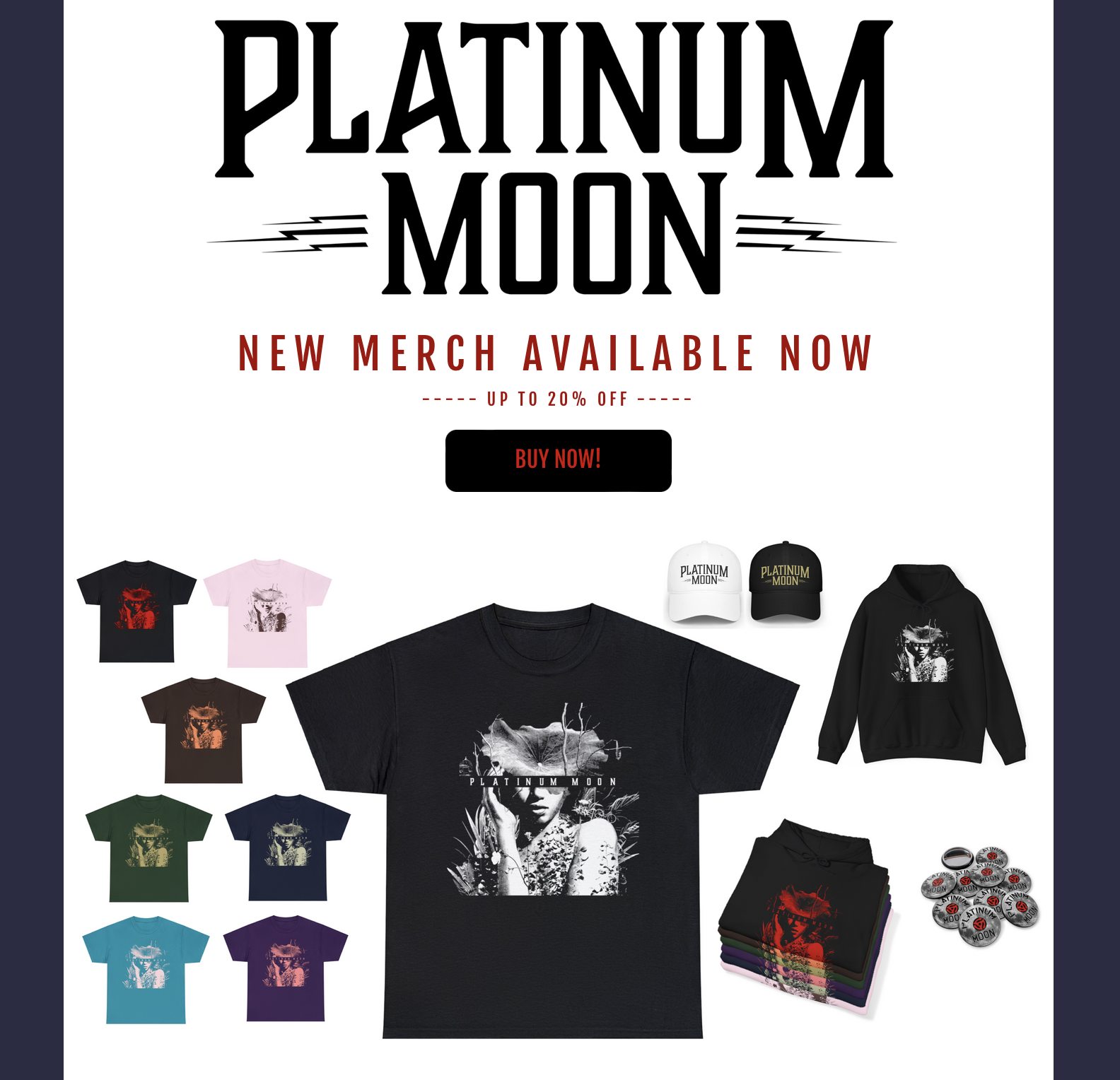 PlatinumMoon - We're excited to announce that we just launched some new ...