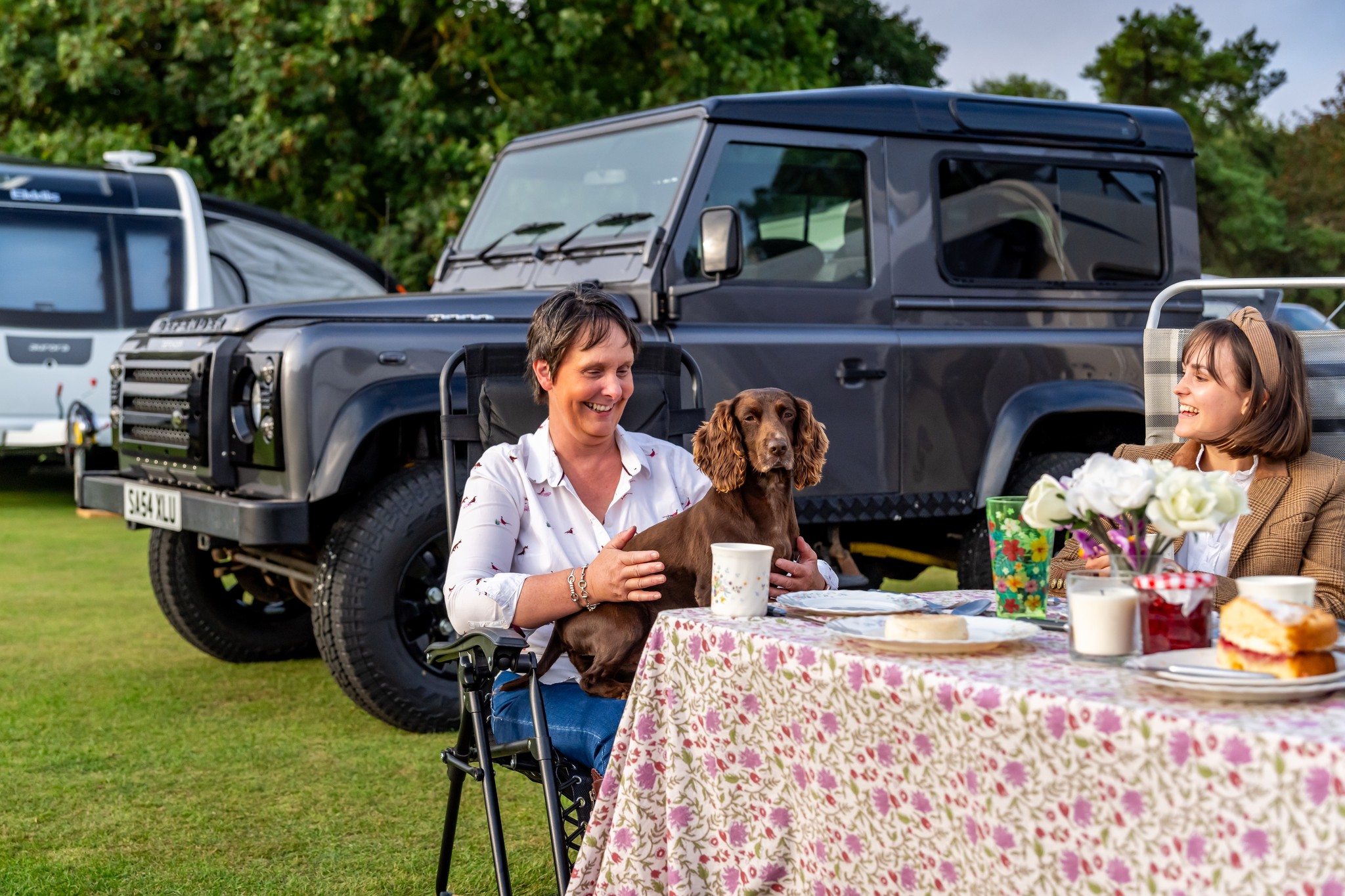 Defender Burghley Horse... - Defender Burghley Horse Trials