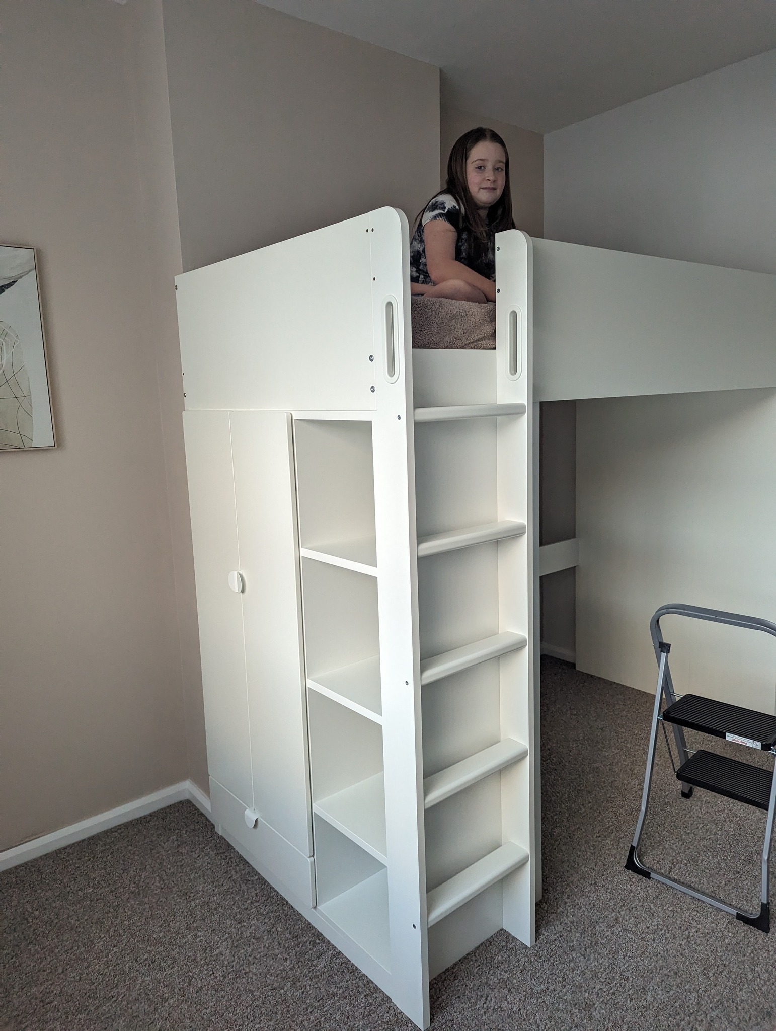 If anyone is looking for a great loft bed for kids I highly 