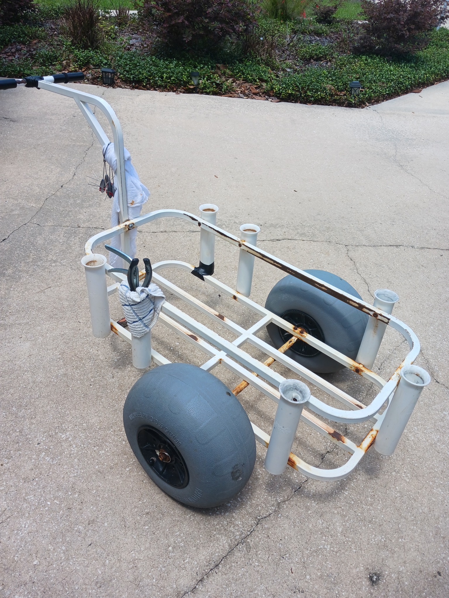 craigslist fishing kart 8 rod holders 100 lake worh CAJO Outpost PDL Pro Series Kayak Whether youre fishing from the shore Gearhead: Prams for Grownups -