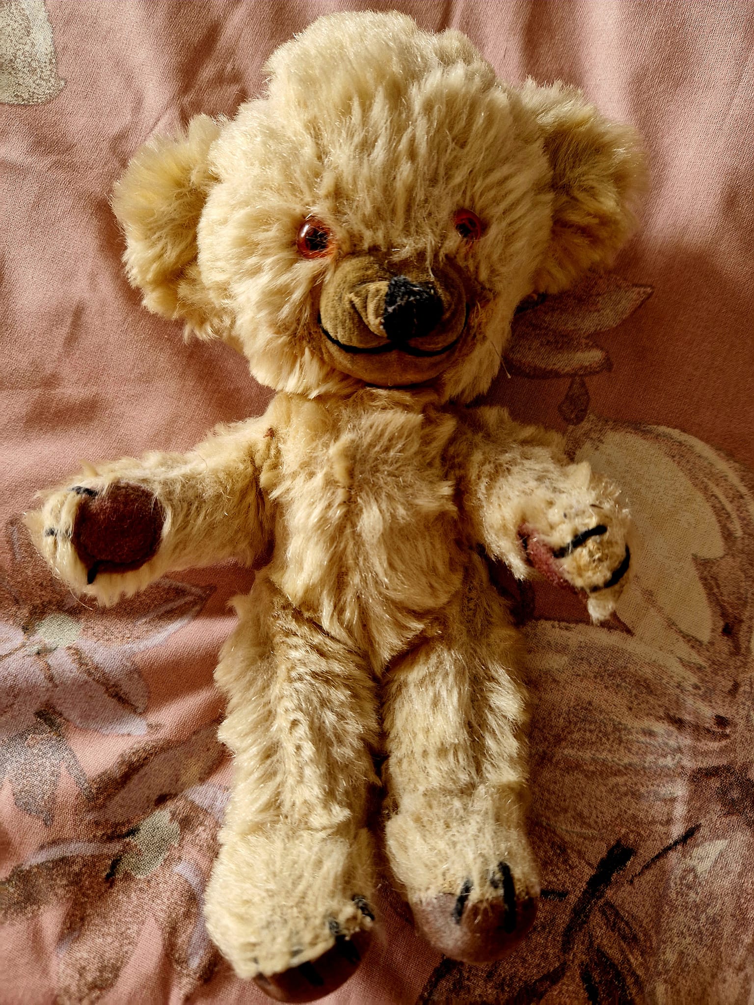 My little baby boy Ted with his friend TEDDY ??