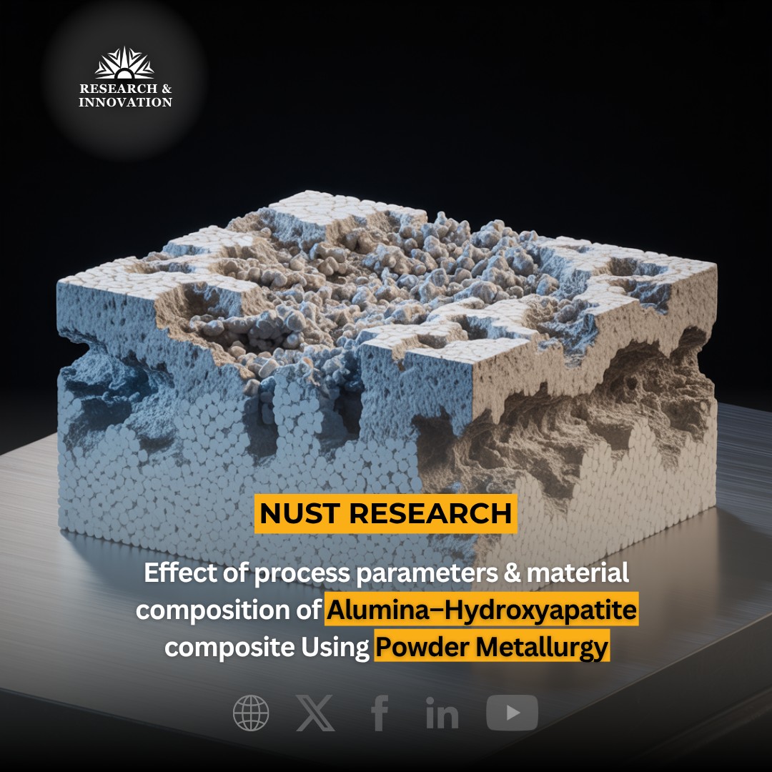 NUST - Dr. Adeel Umer #NUST developed Al₂O₃–HAP #biomedical composites ...