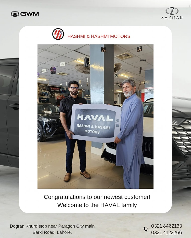Hashmi and Hashmi Motors added... - Hashmi and Hashmi Motors