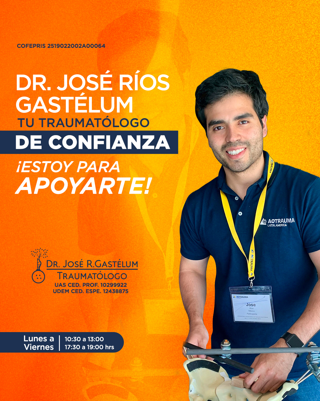 Dr. José R. Gastélum - Traumatología y Ortopedia