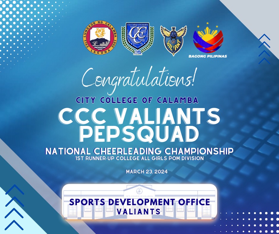 🎉... - CCC Sports and Wellness Office - The CCC Valiants