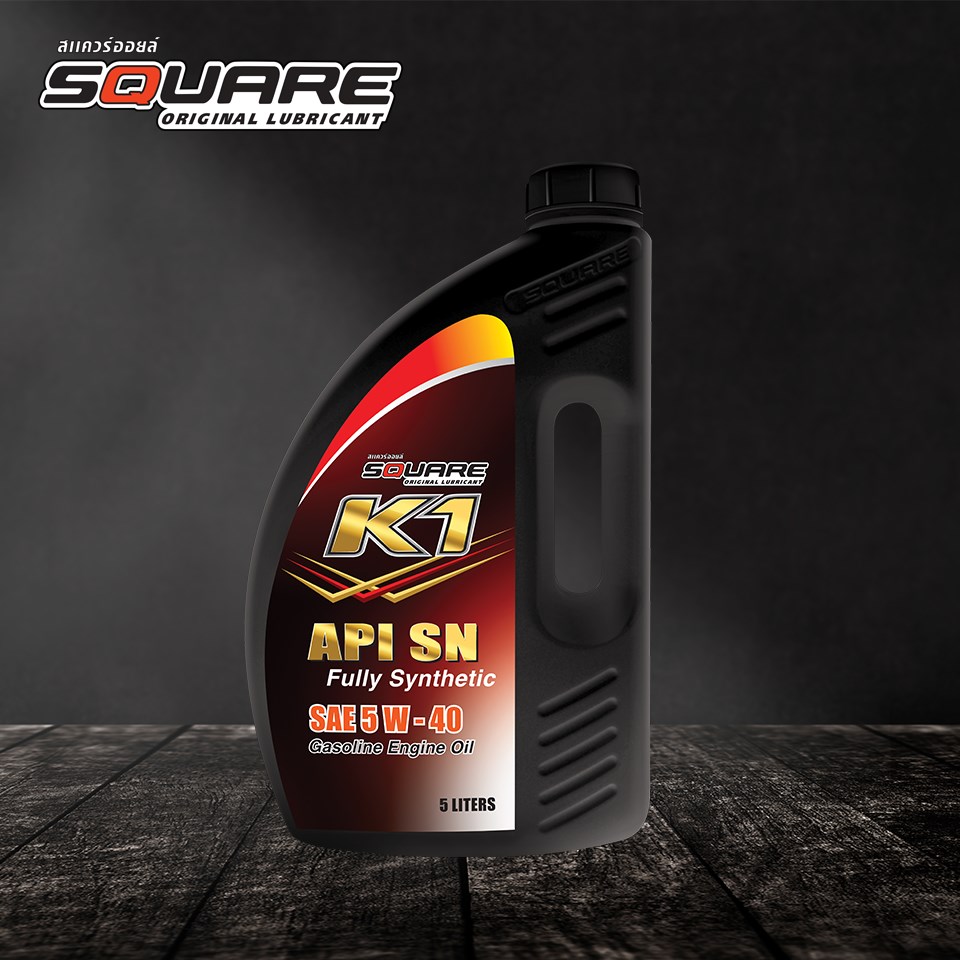 Square Oil - SQUARE K1 Fully Synthetic API SN SAE 5W-40 🚗...