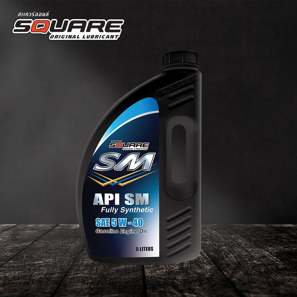 Square Oil - SQUARE SM Fully Synthetic API SM SAE 5W-40 🚗 ...