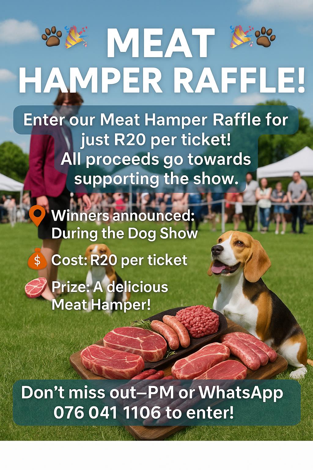 🐾🎉 Meat Hamper Raffle! 🎉🐾 We’re... - Central Cluster Clubs | Facebook