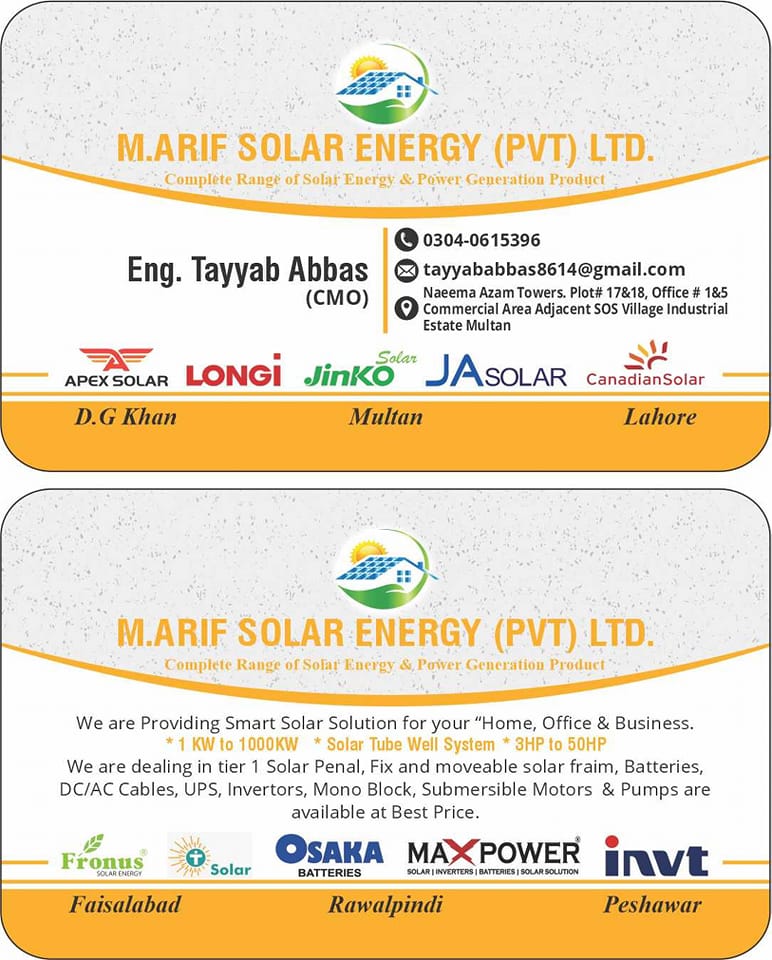 Haider Enterprises WHOLESALE dealers Solar Panels