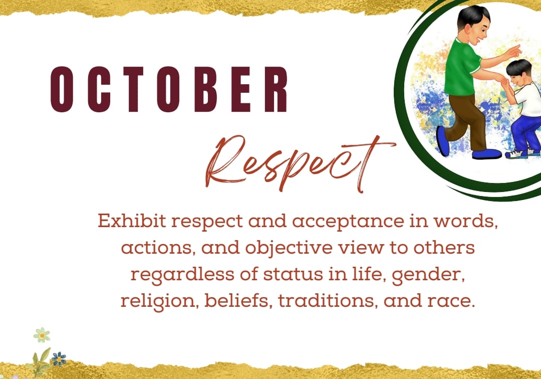 Lanting - THE BASICS OF RESPECT According to Salazar (2019), respect is ...