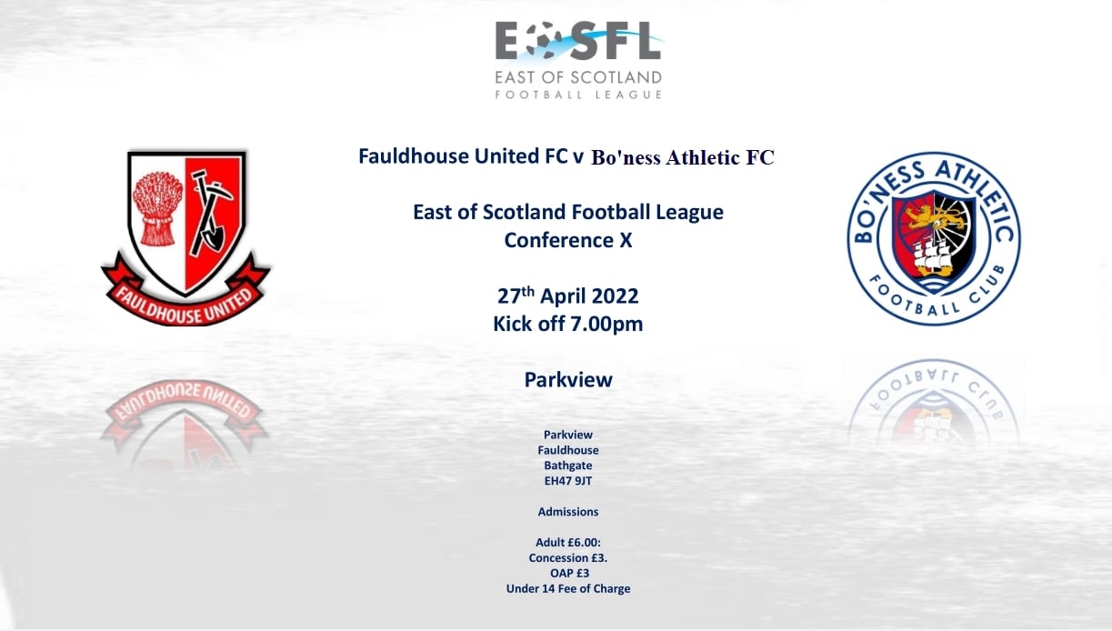 Fauldhouse United FC fans... - Fauldhouse United FC fans page