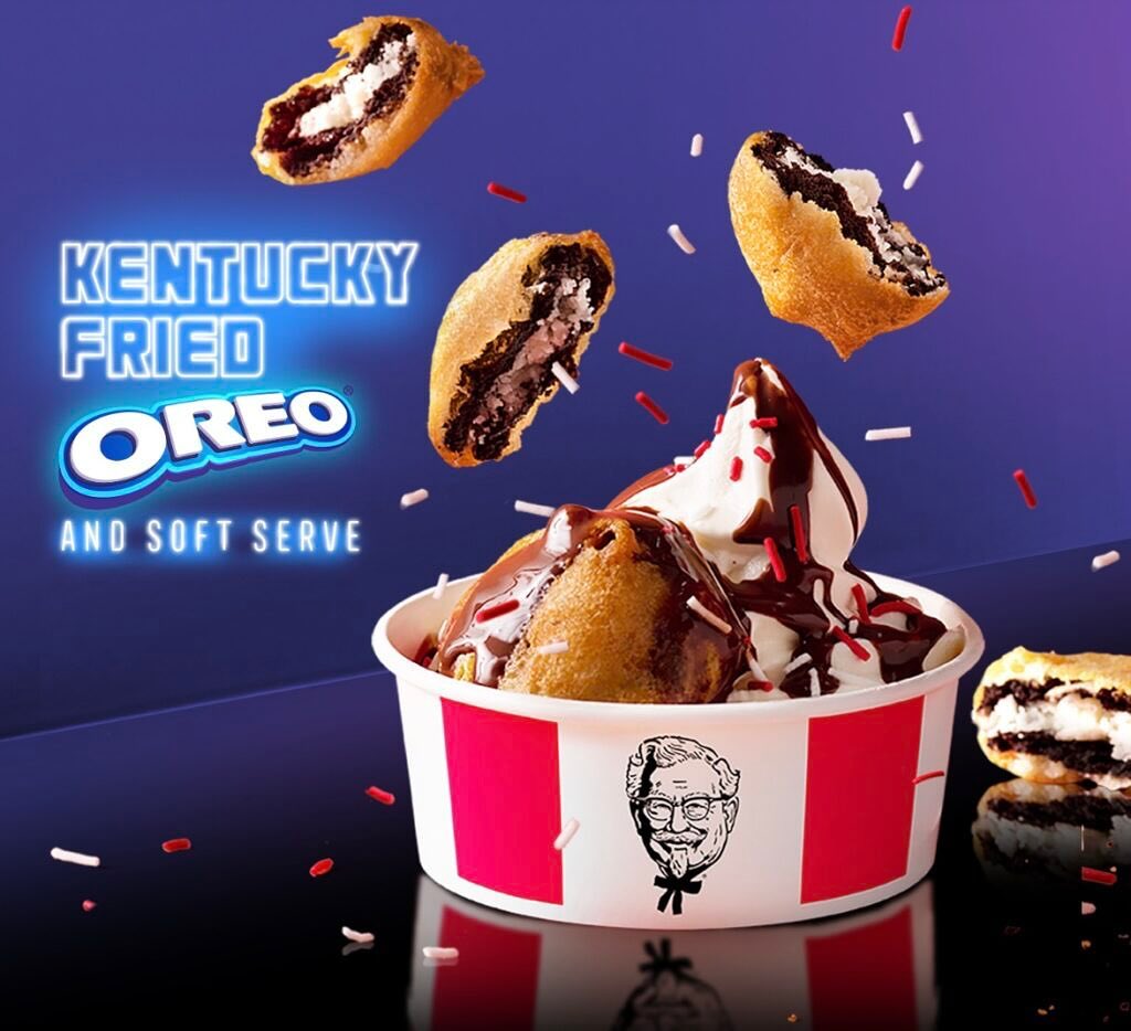 Snack Betch - KFC Kentucky Fried Oreos with Vanilla Soft...