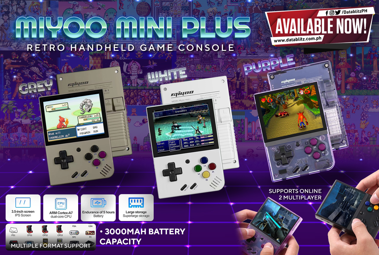 DataBlitz - POCKET GAMING NOSTALGIA Miyoo Mini Plus Retro... | Facebook