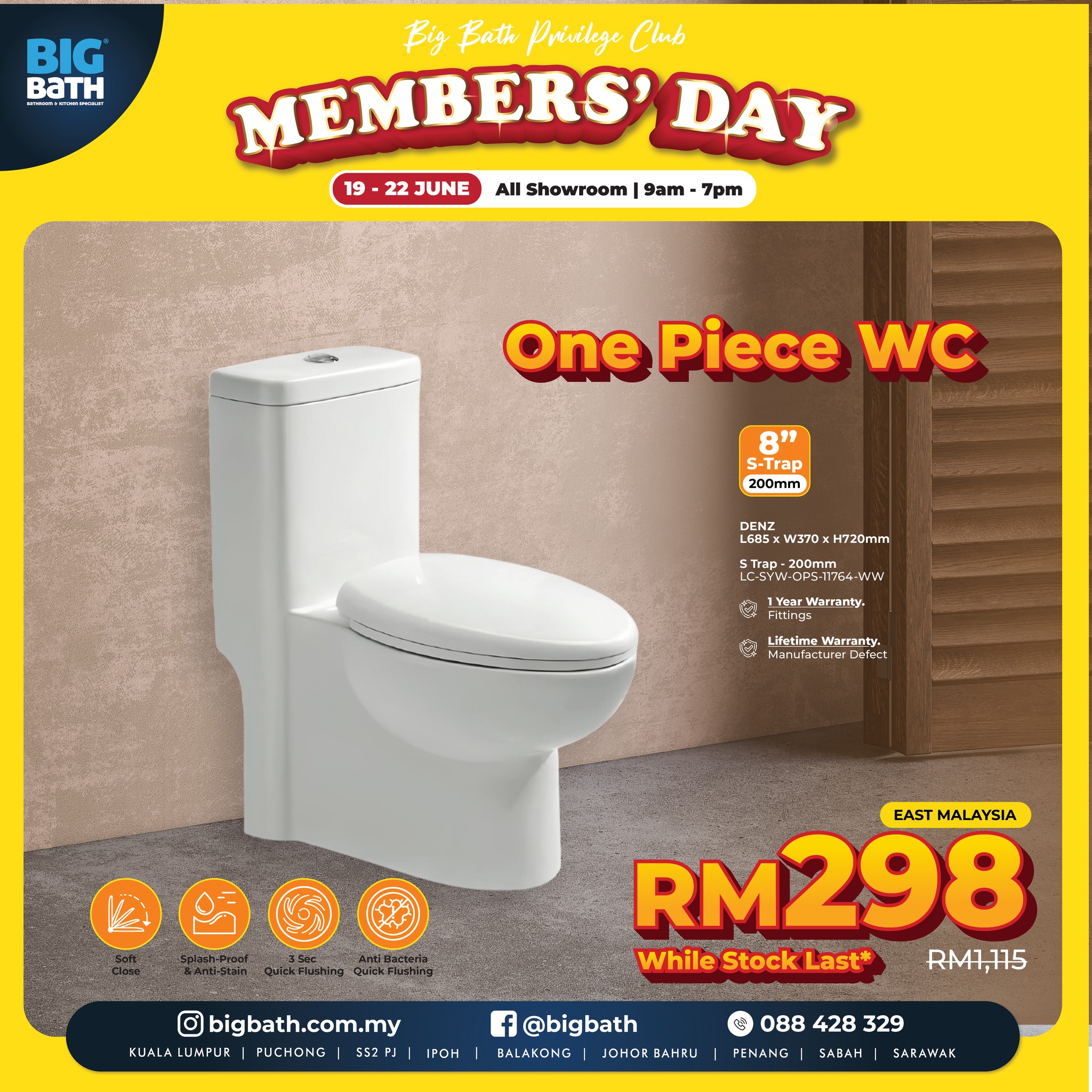 Big Bath Sdn Bhd -one stop bathroom & kitchen specialist store added a ...