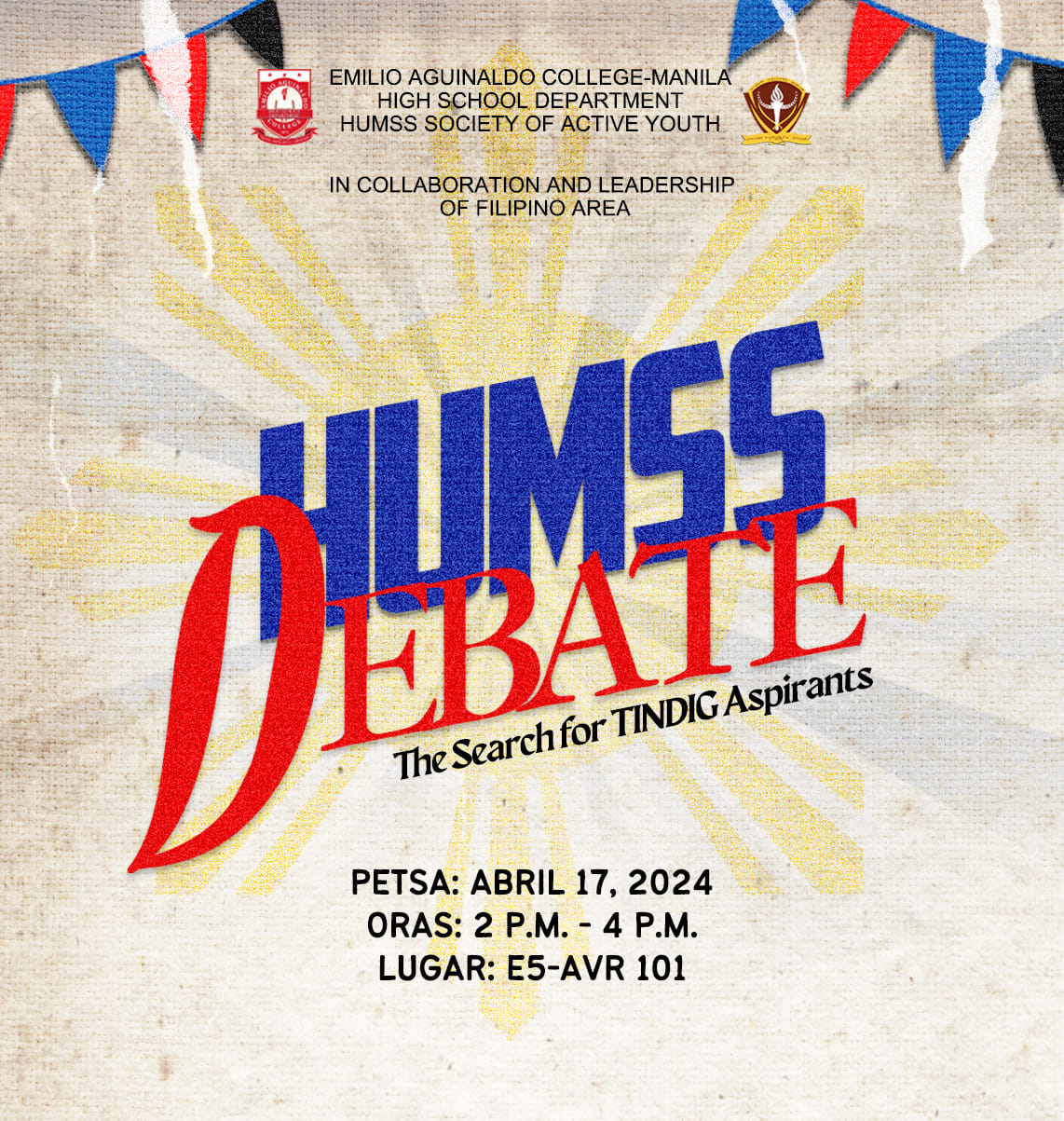 𝐌𝐀𝐊𝐈𝐊𝐈-𝐓𝐈𝐍𝐃𝐈𝐆 𝐊𝐀... - HUSAY - HUMSS Society of Active Youth
