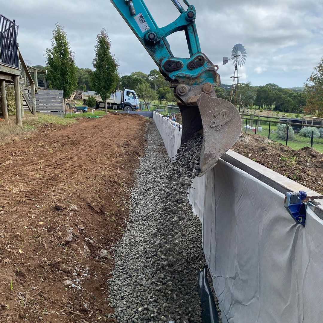 ei engineering - Some retaining wall action featuring our...