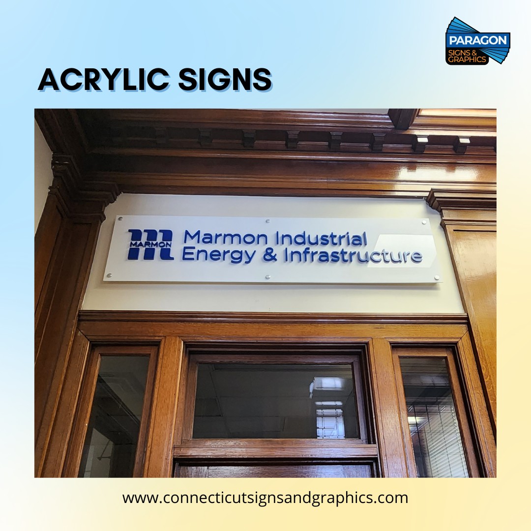 Paragon - Looking for a modern, professional look? Our custom acrylic ...