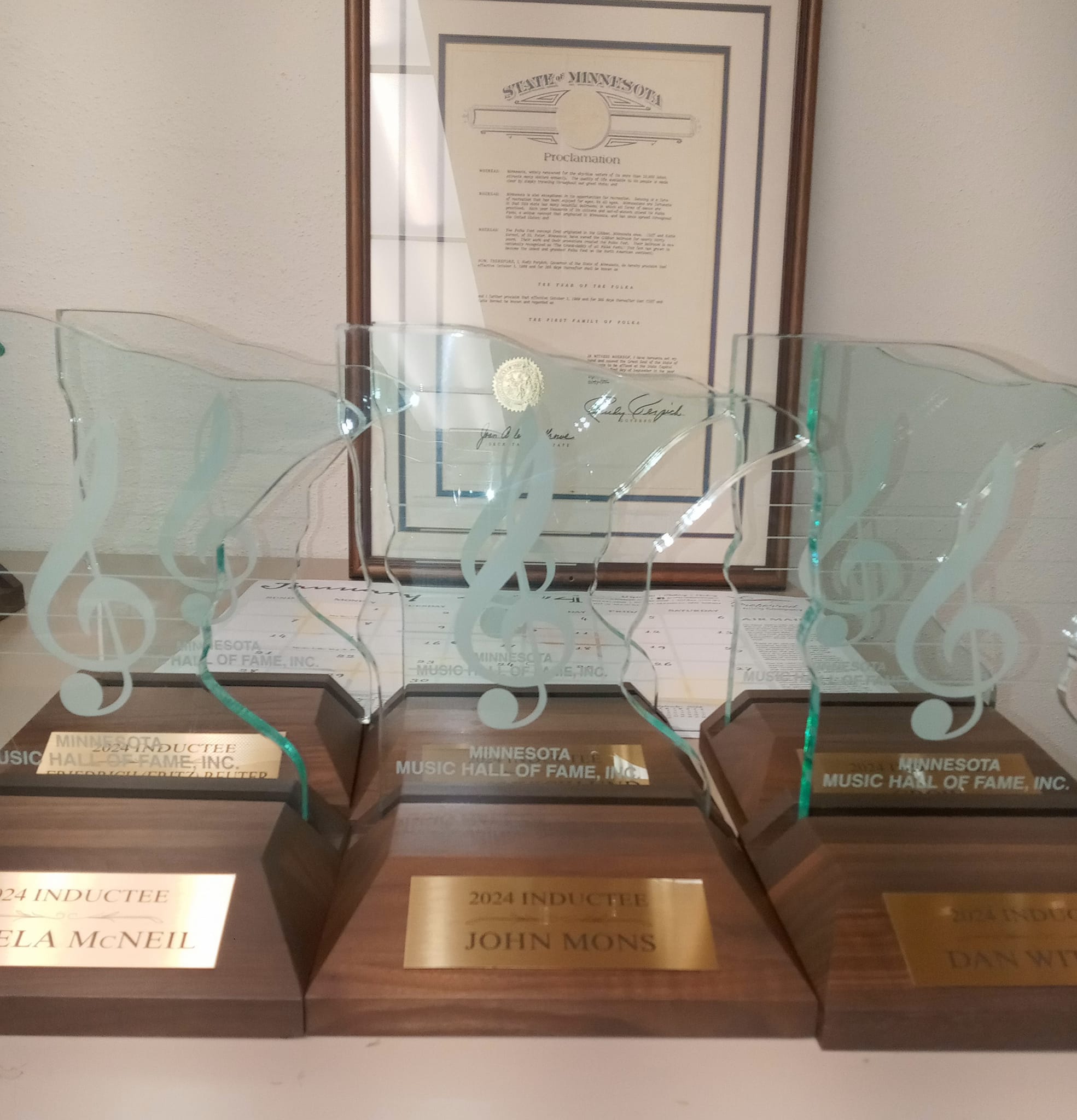 The trophies are in! Less... - Minnesota Music Hall of Fame