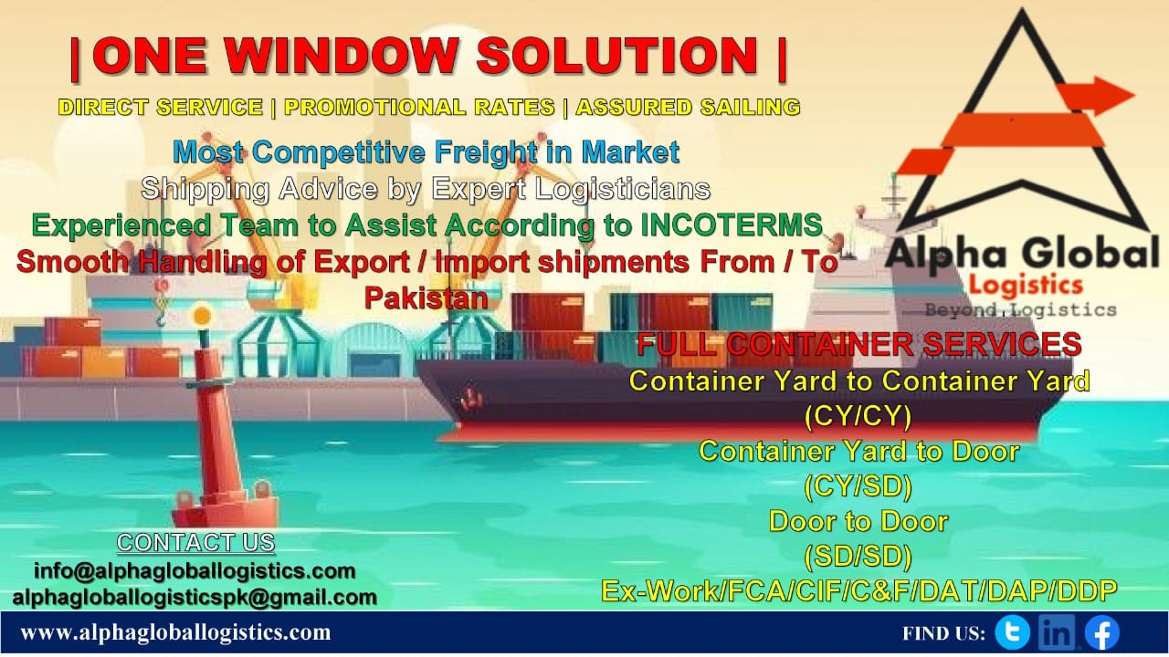 Alpha Global Logistics | Karachi