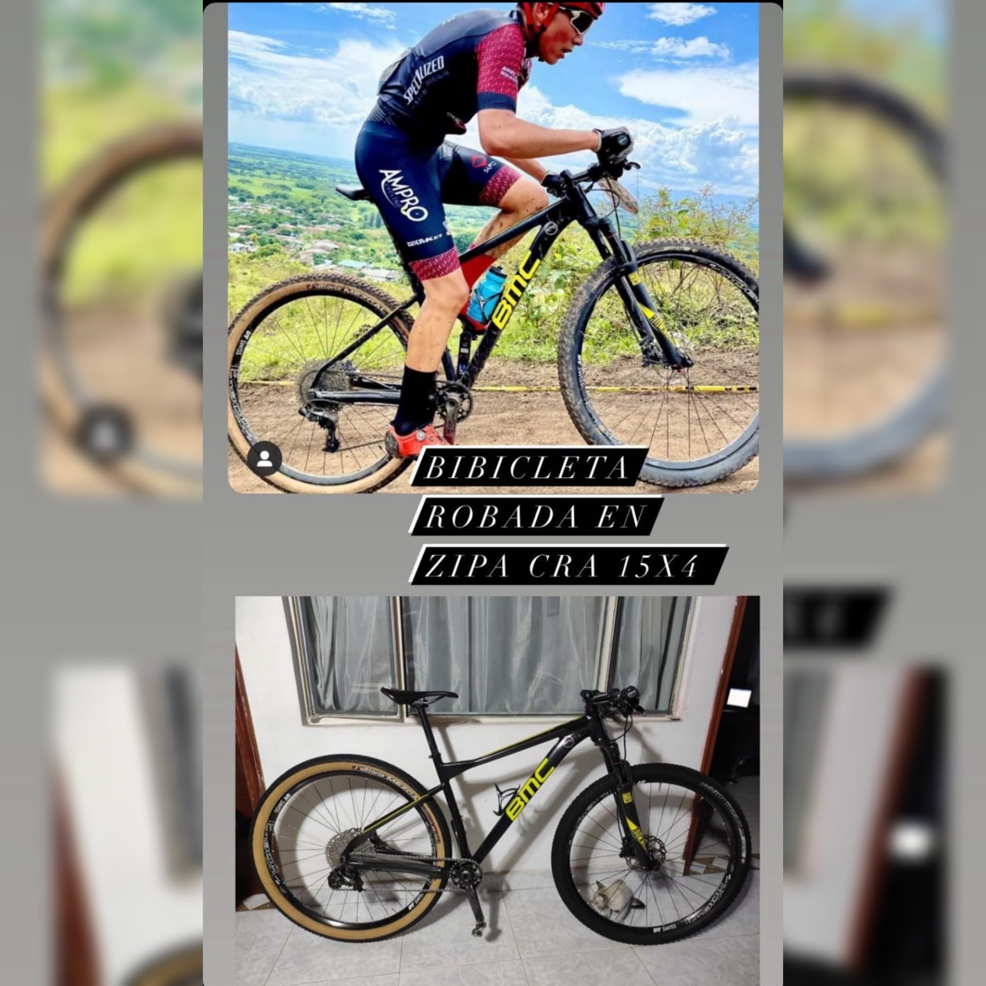 Fue hurtada la 🚲bicicleta de Kevin Rincón, uno de nuestros deportistas ...