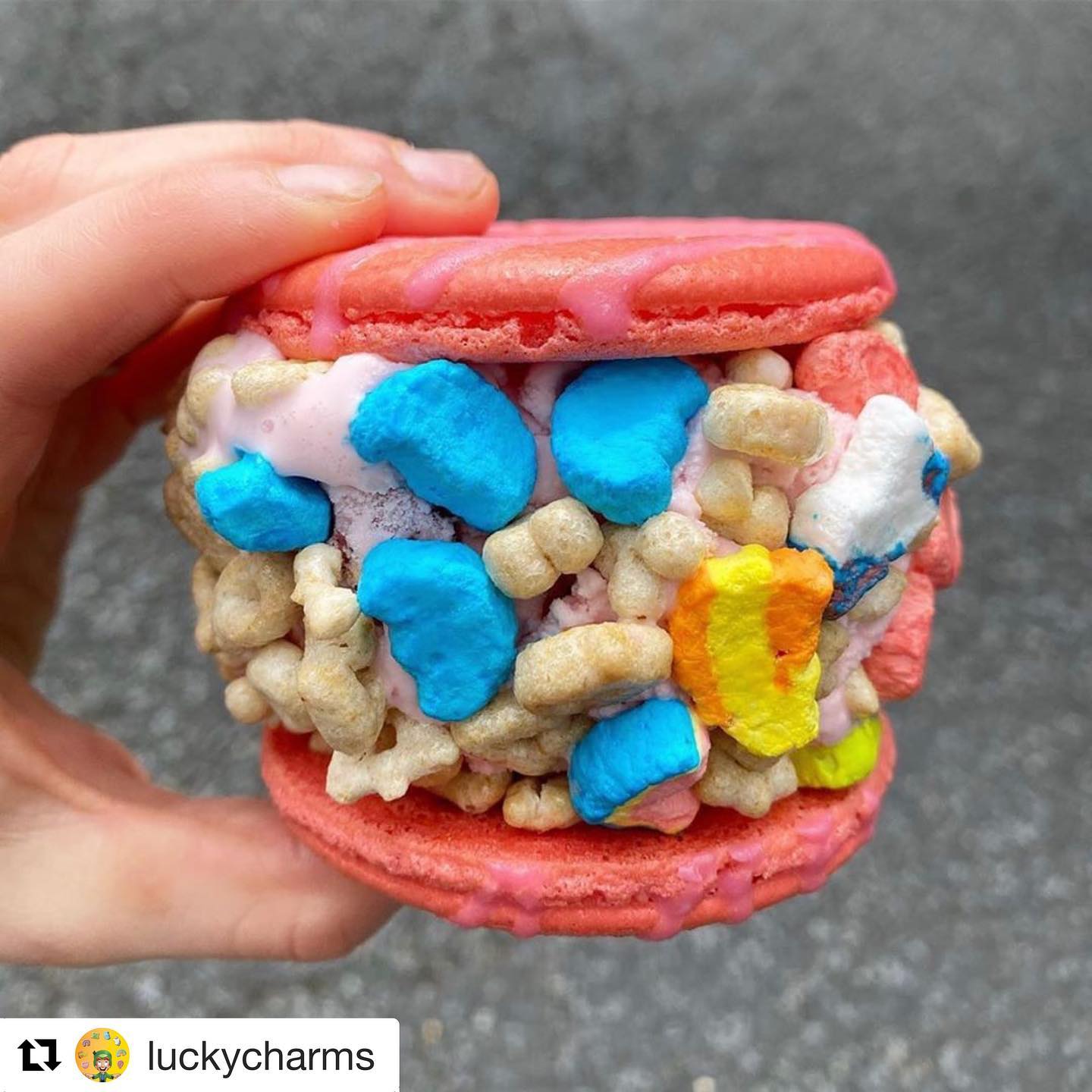 POP ROC - I’ll take 10 please! — — #luckycharms #macarons... | Facebook