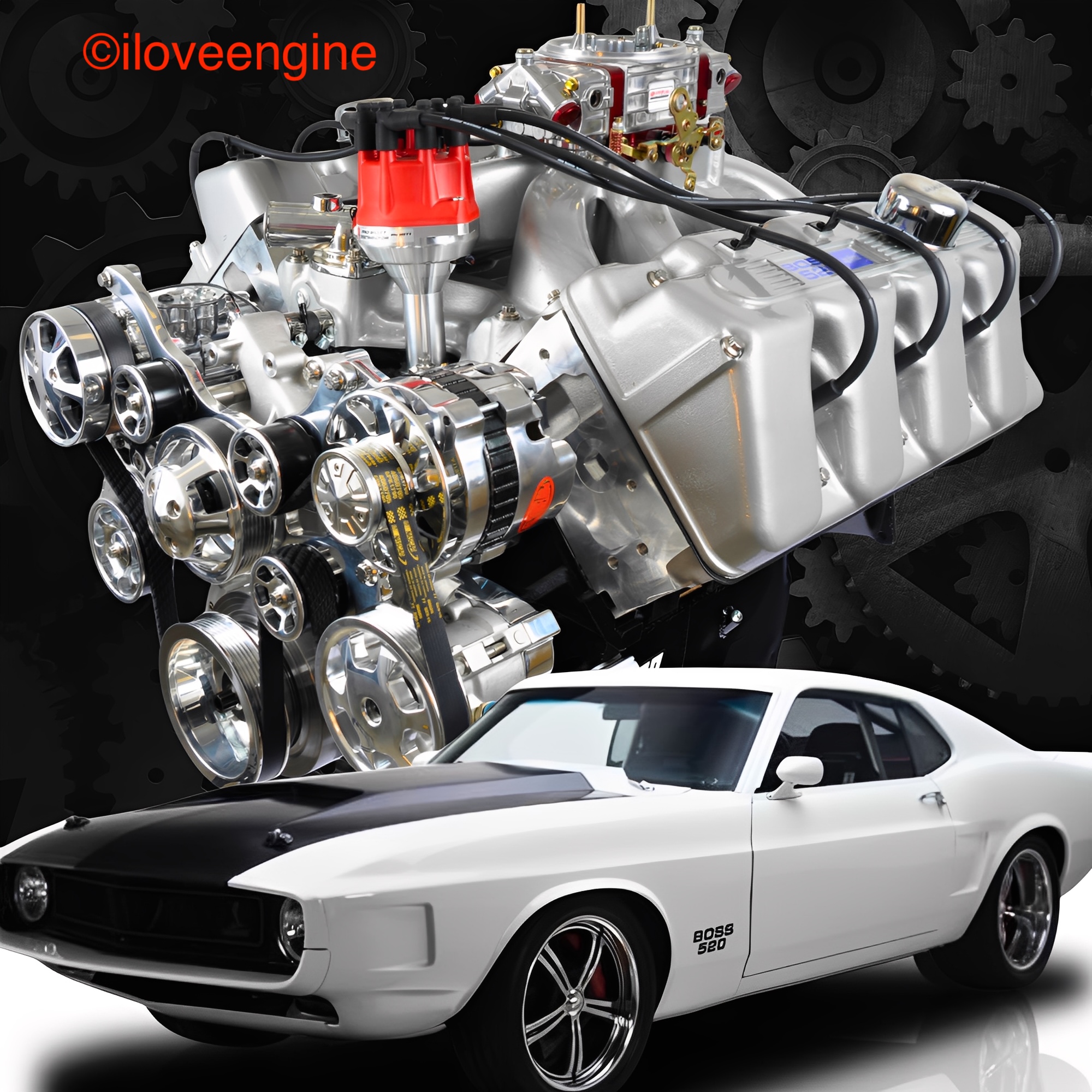 I Love Engine - This 1970 Ford Mustang “Boss 520” is best... | Facebook